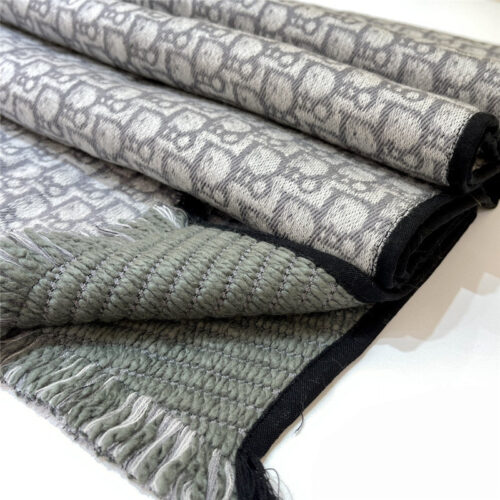 High Quality Luxury Dior Preppy Style Reversible Scarf – Style 25607 product detail