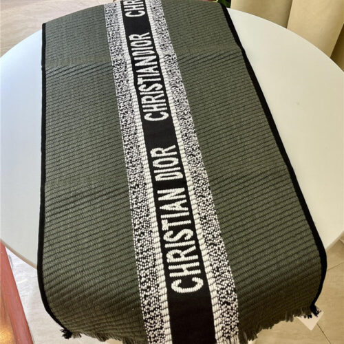 High Quality Luxury Dior Preppy Style Reversible Scarf – Style 25607 product detail