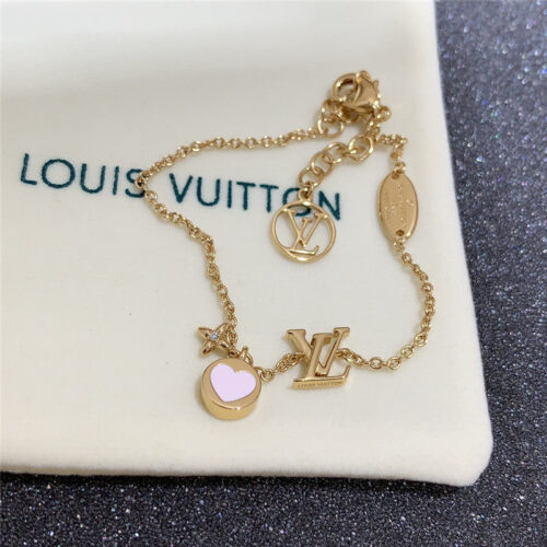High Quality Luxury Louis Vuitton Tassel Enamel Love Bracelet product detail