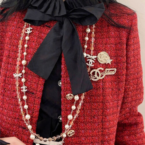 High Quality Luxury Chanel Double C Letter Brooch product detail