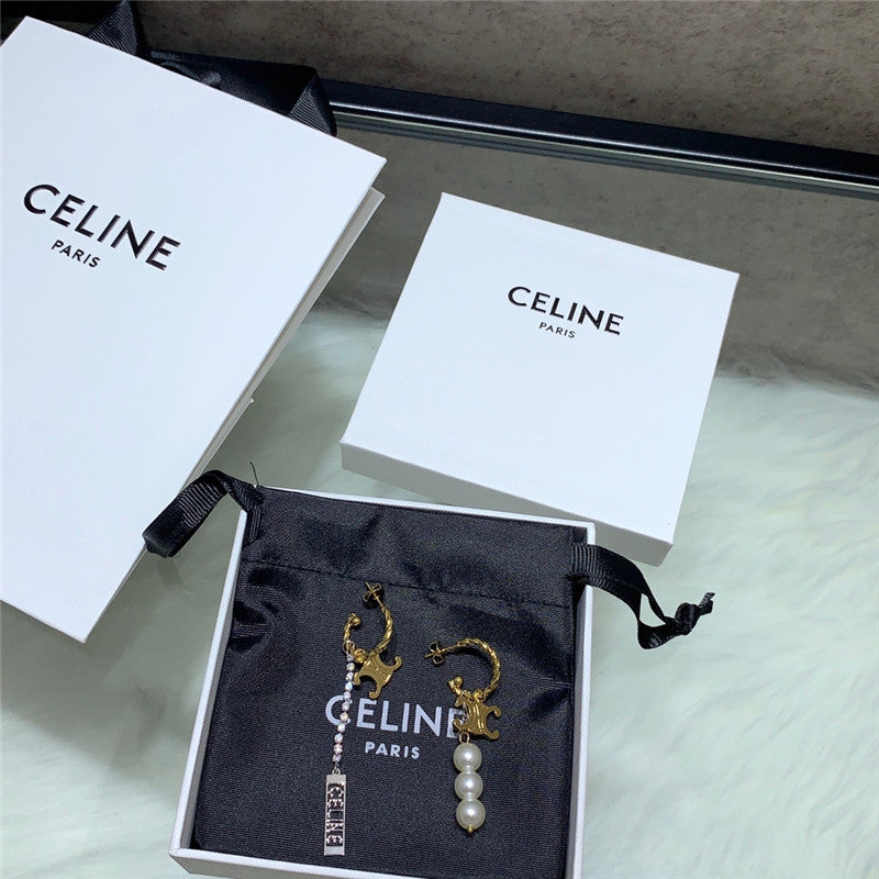 High Quality Luxury Celine Arc De Triomphe Variety Tassel Earrings product detail