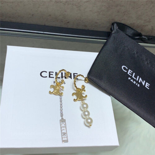 High Quality Luxury Celine Arc De Triomphe Variety Tassel Earrings product detail