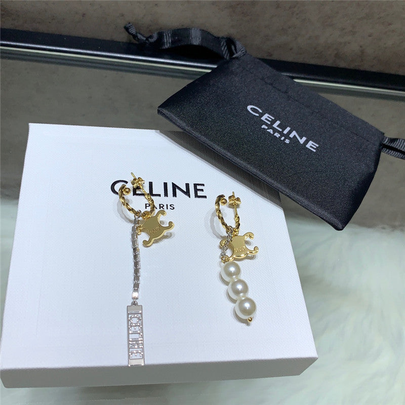 High Quality Luxury Celine Arc De Triomphe Variety Tassel Earrings product detail