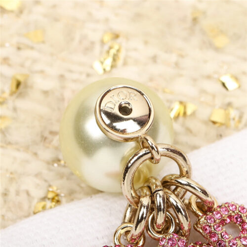 High Quality Luxury Dior Large And Small Pearl Earrings product detail