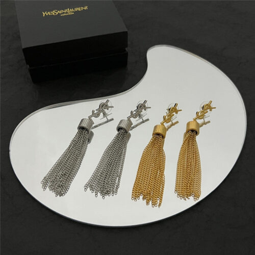 High Quality Luxury YSL Letter Earrings – Style 51678 product detail