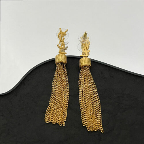High Quality Luxury YSL Letter Earrings – Style 51678 product detail