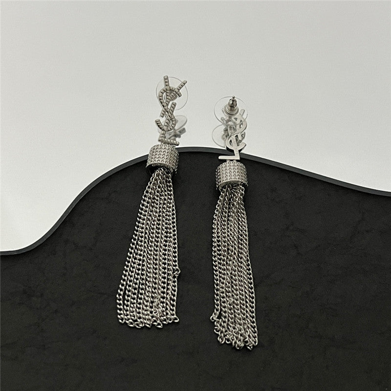 High Quality Luxury YSL Letter Earrings product detail