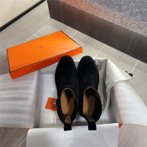 High Quality Luxury Hermes Kelly Buckle Martin Boots – Style 73219 product detail