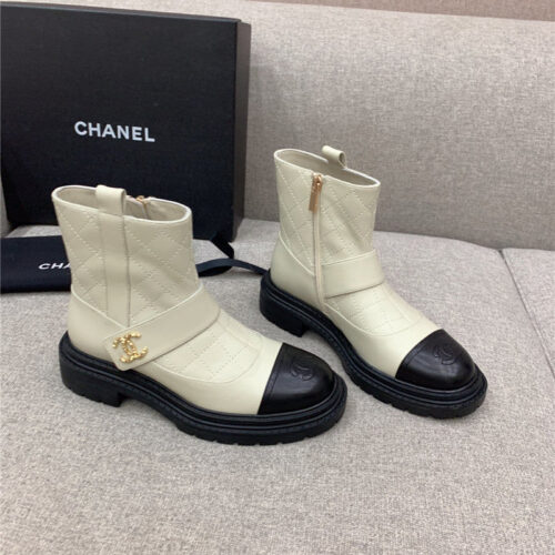 High Quality Luxury Chanel New Short Boots