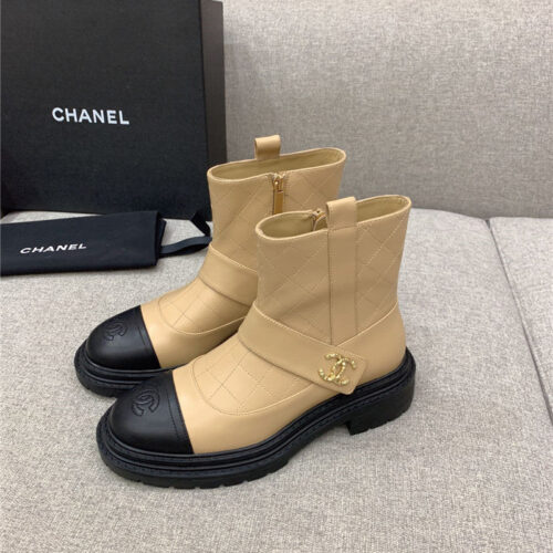 High Quality Luxury Chanel New Short Boots – Style 71462 alternate view