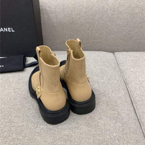 High Quality Luxury Chanel New Short Boots – Style 71462 product detail