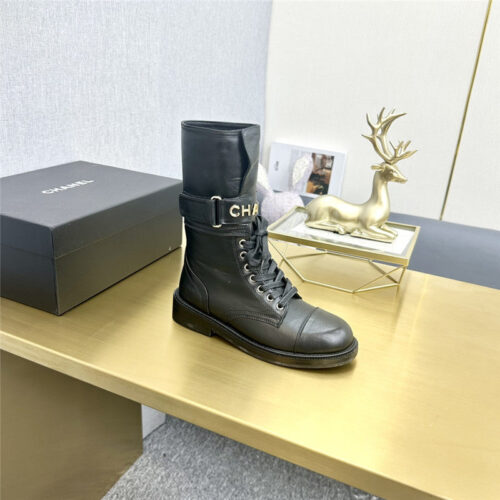 High Quality Luxury Chanel New Martin Boots – Style 82438 product detail