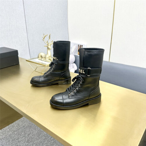 High Quality Luxury Chanel New Martin Boots – Style 82438 product detail