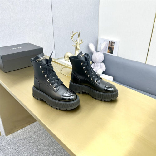 High Quality Luxury Chanel New Martin Boots – Style 08422
