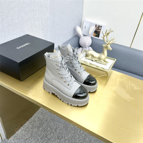 High Quality Luxury Chanel New Martin Boots – Style 05030 product detail