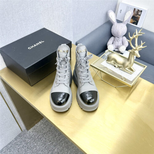 High Quality Luxury Chanel New Martin Boots – Style 05030 alternate view