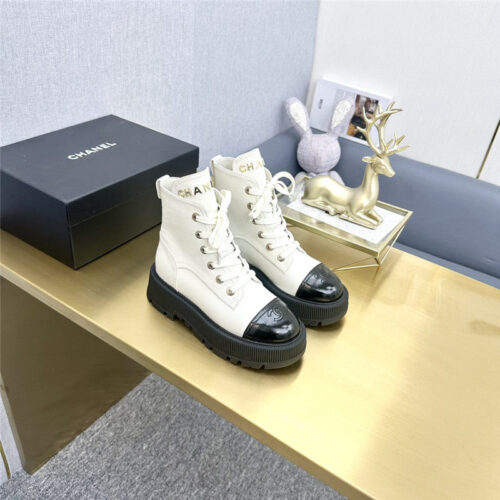 High Quality Luxury Chanel New Martin Boots – Style 67174 alternate view