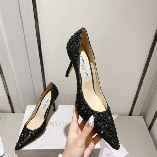 High Quality Luxury Jimmy Choo New Last Type Stiletto High Heels product detail