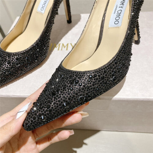 High Quality Luxury Jimmy Choo New Last Type Stiletto High Heels product detail