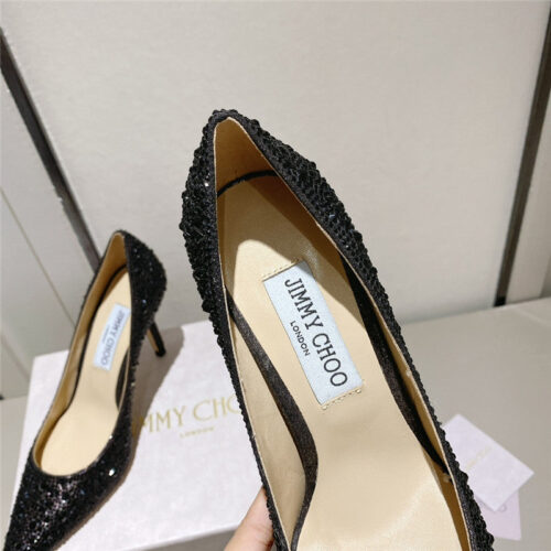 High Quality Luxury Jimmy Choo New Last Type Stiletto High Heels product detail