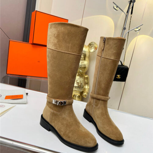 High Quality Luxury Hermes New Classic Boots – Style 14403 alternate view