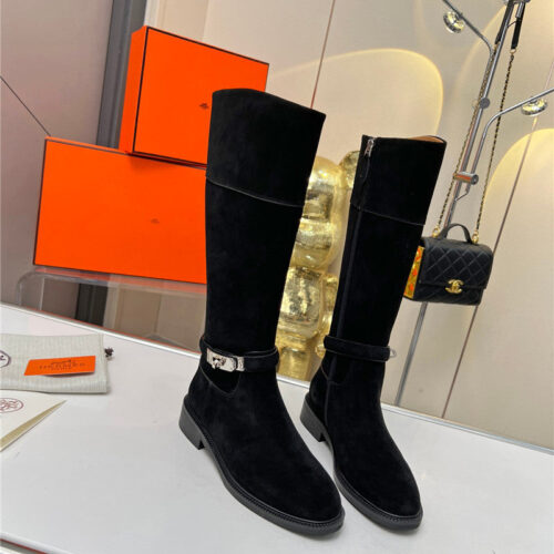 High Quality Luxury Hermes New Classic Boots – Style 79939 alternate view