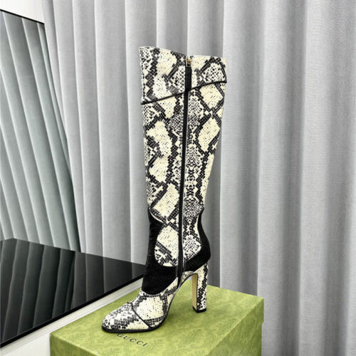 High Quality Luxury Gucci Fall And Winter Catwalk Equestrian Boots product detail