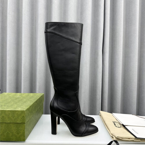 High Quality Luxury Gucci Fall And Winter Catwalk Equestrian Boots – Style 16979 product detail