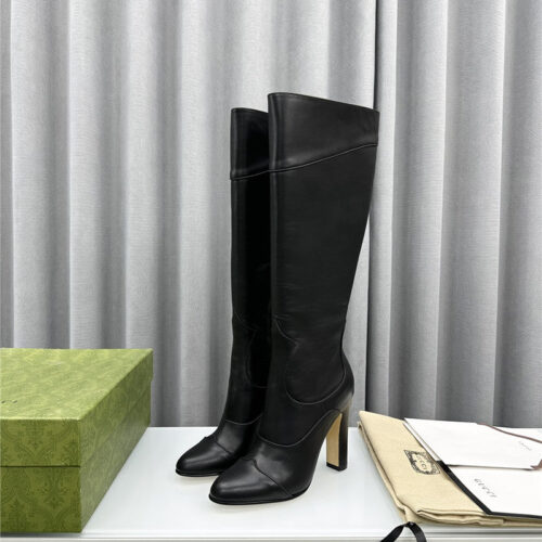 High Quality Luxury Gucci Fall And Winter Catwalk Equestrian Boots – Style 16979 product detail