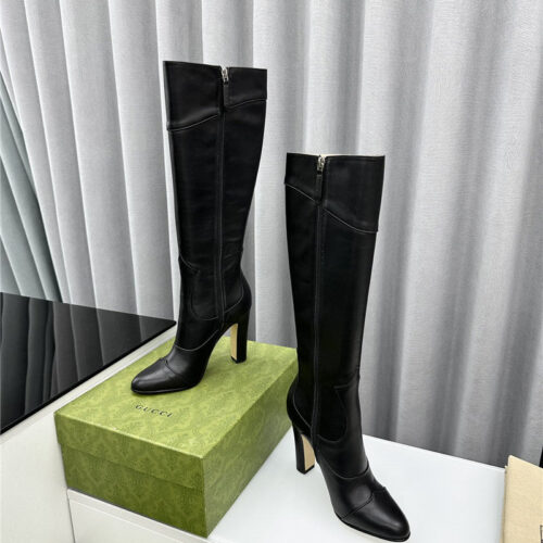 High Quality Luxury Gucci Fall And Winter Catwalk Equestrian Boots – Style 16979 alternate view