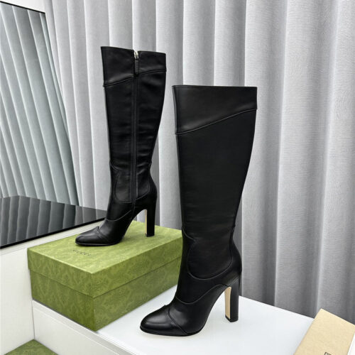 High Quality Luxury Gucci Fall And Winter Catwalk Equestrian Boots – Style 16979