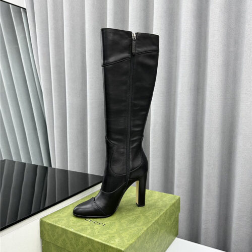 High Quality Luxury Gucci Fall And Winter Catwalk Equestrian Boots – Style 16979 product detail
