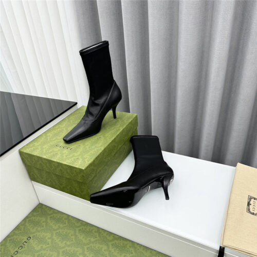 High Quality Luxury Gucci British Style Classic Boots – Style 91251 product detail