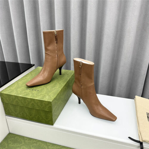High Quality Luxury Gucci British Style Classic Boots – Style 89555 product detail