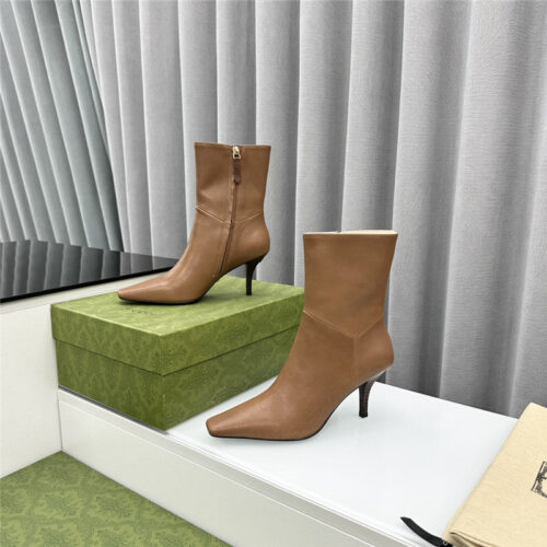 High Quality Luxury Gucci British Style Classic Boots – Style 89555 alternate view