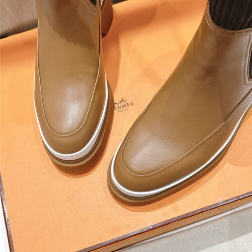 High Quality Luxury Hermes New Autumn And Winter Chelsea Boots – Style 85027 product detail