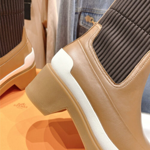 High Quality Luxury Hermes New Autumn And Winter Chelsea Boots – Style 85027 product detail