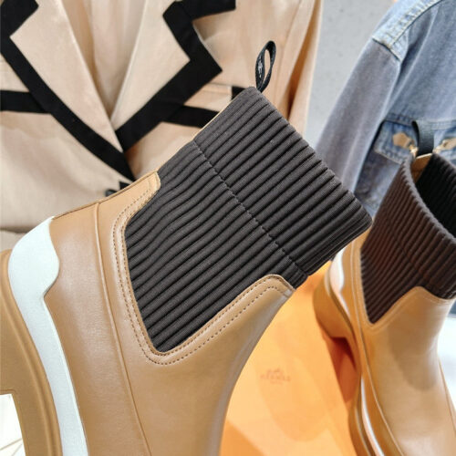 High Quality Luxury Hermes New Autumn And Winter Chelsea Boots – Style 85027 product detail