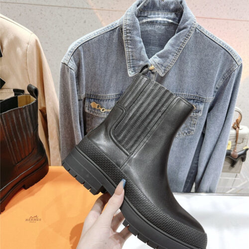 High Quality Luxury Hermes New Autumn And Winter Chelsea Boots product detail