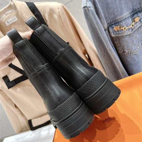 High Quality Luxury Hermes New Autumn And Winter Chelsea Boots product detail