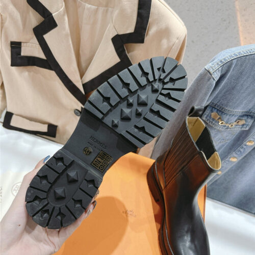High Quality Luxury Hermes New Autumn And Winter Chelsea Boots product detail