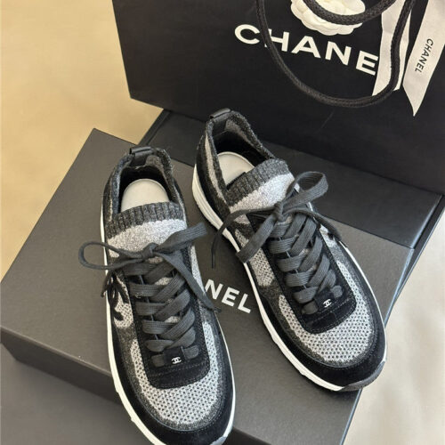 High Quality Luxury Chanel Classic Socks Sneakers – Style 24998