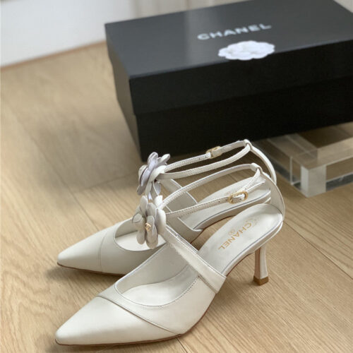High Quality Luxury Chanel Camellia Thong Sandals product detail