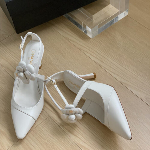 High Quality Luxury Chanel Camellia Thong Sandals product detail