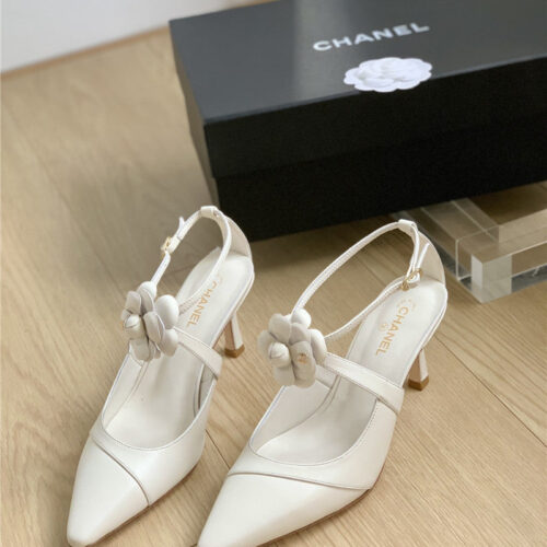 High Quality Luxury Chanel Camellia Thong Sandals