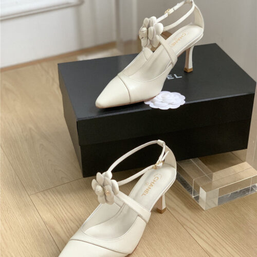 High Quality Luxury Chanel Camellia Thong Sandals product detail