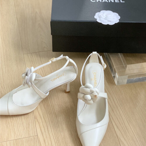 High Quality Luxury Chanel Camellia Thong Sandals product detail