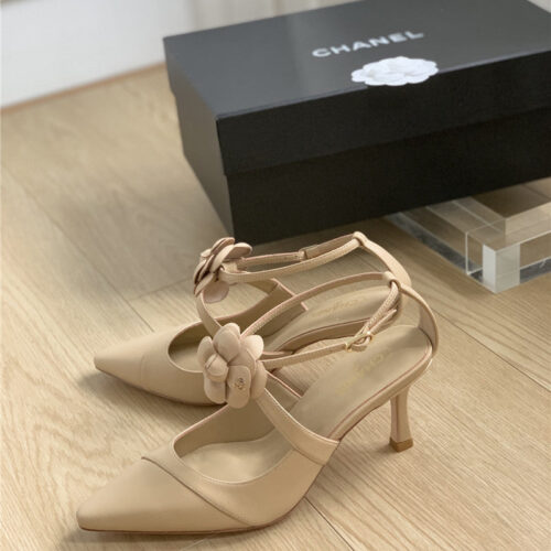 High Quality Luxury Chanel Camellia Thong Sandals – Style 89350 alternate view