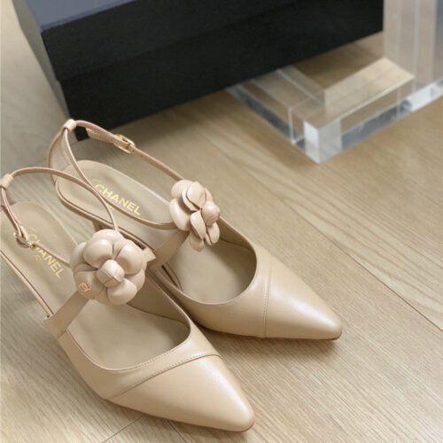 High Quality Luxury Chanel Camellia Thong Sandals – Style 89350 product detail