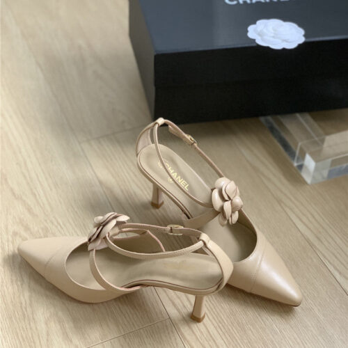 High Quality Luxury Chanel Camellia Thong Sandals – Style 89350 product detail